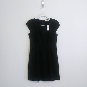 LOFT Black Dress with Pockets - 4